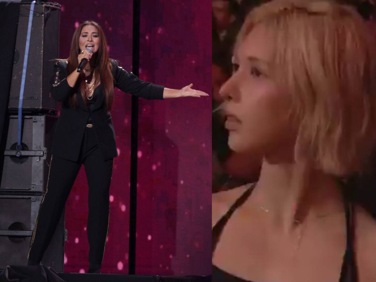No lo podían creer: así reaccionó el grupo de k-pop NMIXX al show de Myriam Hernández en Viña 2025