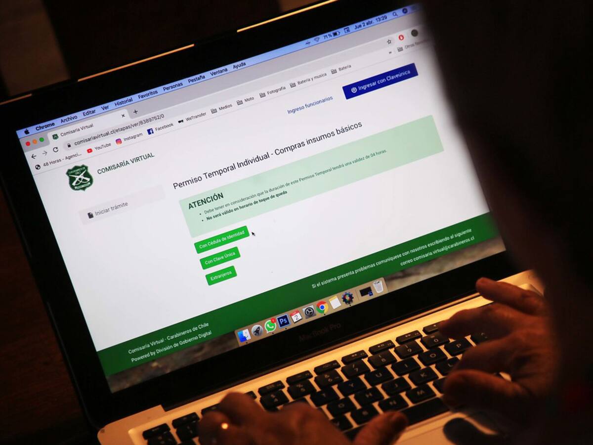 Cambios en solicitud de permisos: Comisaría Virtual extendió plazo para registrarse en la página