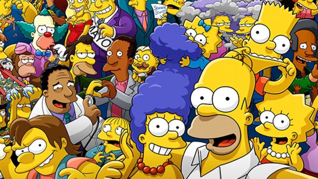 los simpson - intro especial - personajes - episodio 750