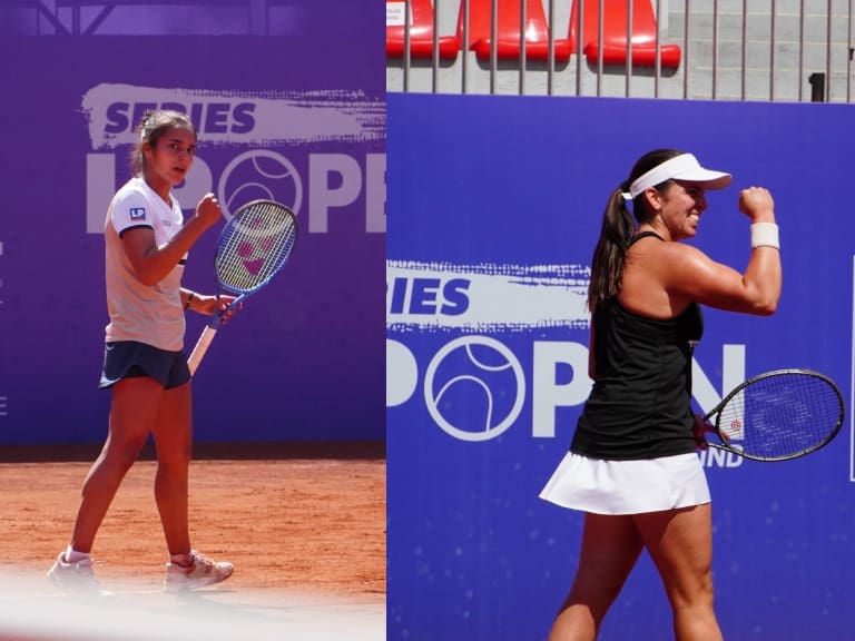 Antonia Vergara y Fernanda Labraña se meten en semifinales del segundo W15 en Santiago