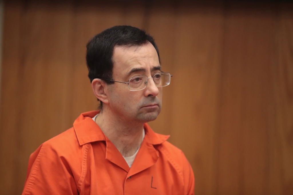 El ex médico de gimnastas y depredador sexual Larry Nassar