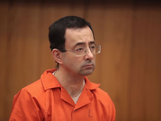 El ex médico de gimnastas y depredador sexual Larry Nassar