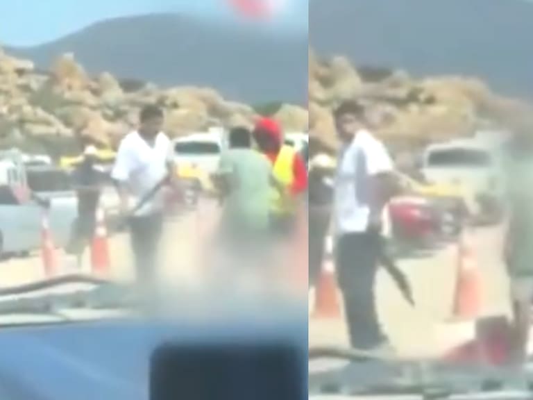 Hombre realiza amenazas con escopeta durante una pelea en playa de Totoralillo