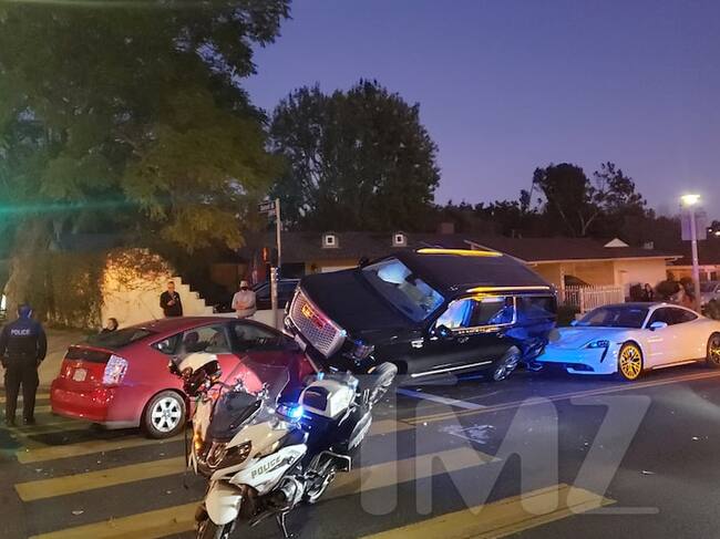 Arnold Schwarzenegger protagonizó múltiple accidente de tránsito en Los Angeles | Foto de TMZ