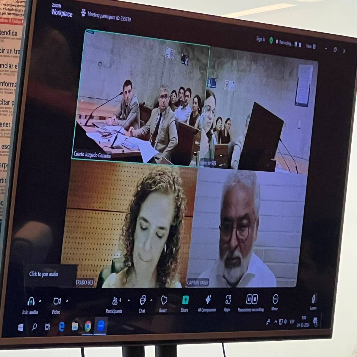 “Quedé vestido”: los cuestionamientos de la Justicia a Gendarmería por comparecencia de Luis Hermosilla a audiencia por zoom y no presencial