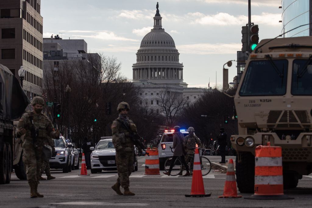 La Guardia Nacional custodia la capital de EEUU