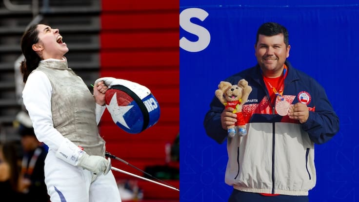 Los abanderados sacan la cara por el Team Chile y sumaron medallas en los Juegos Bolivarianos