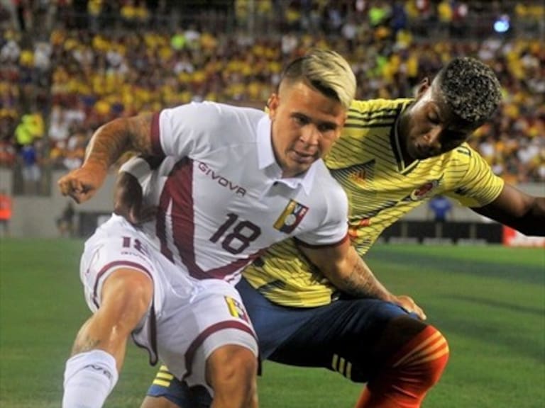 Colombia no pudo ante Venezuela en un partido amistoso disputado en Estados Unidos