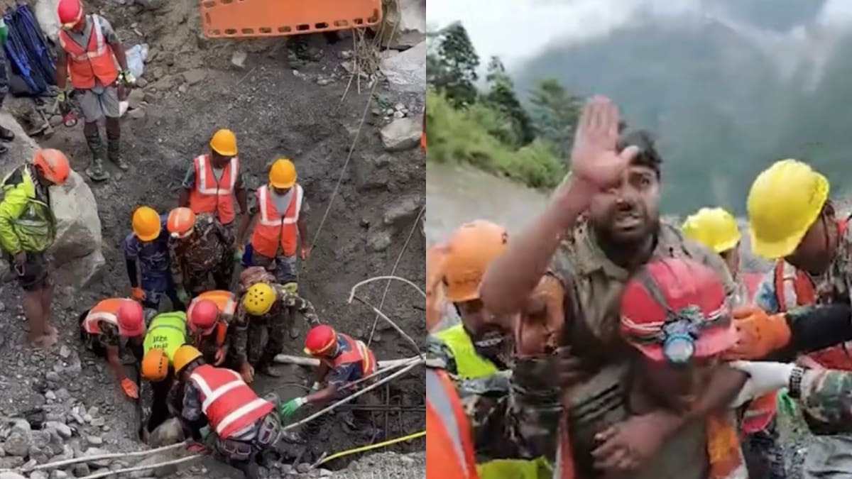Milagroso rescate de dos trabajadores tras 10 días atrapados en un túnel en Nepal: habrían más personas con vida