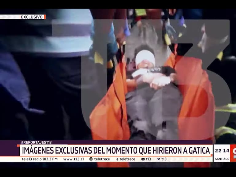 Canal 13 exhibió imágenes inéditas del día en que hirieron a Gustavo Gatica