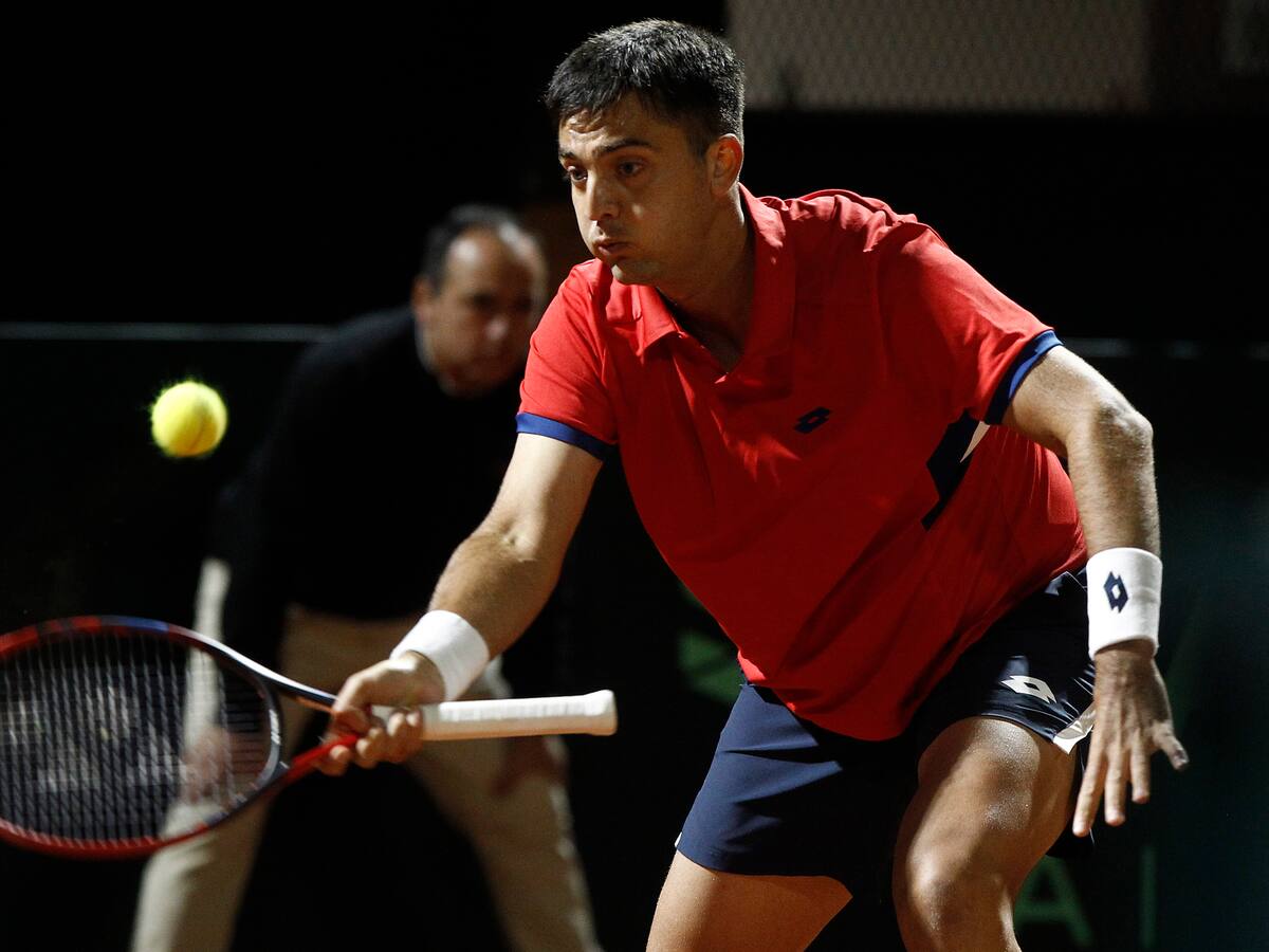 Tomás Barrios responde al favoritismo y deja a Chile a un triunfo de sellar la serie de Copa Davis contra Luxemburgo