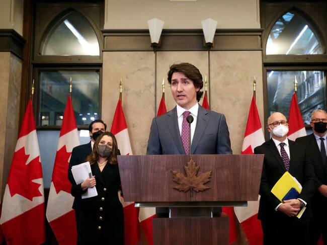 El primer ministro canadiense Justin Trudeau