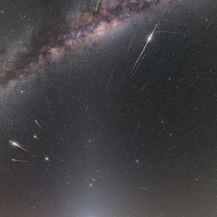 Lluvia de meteoros Eta Acuáridas en Chile: ¿Cuándo es y cómo ver el evento astronómico?