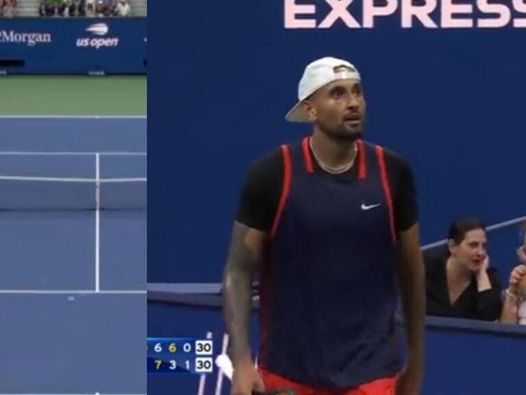 «Parezco idiota»: Kyrgios comete grosero error y regala el punto más ilógico de US Open ante Medvedev