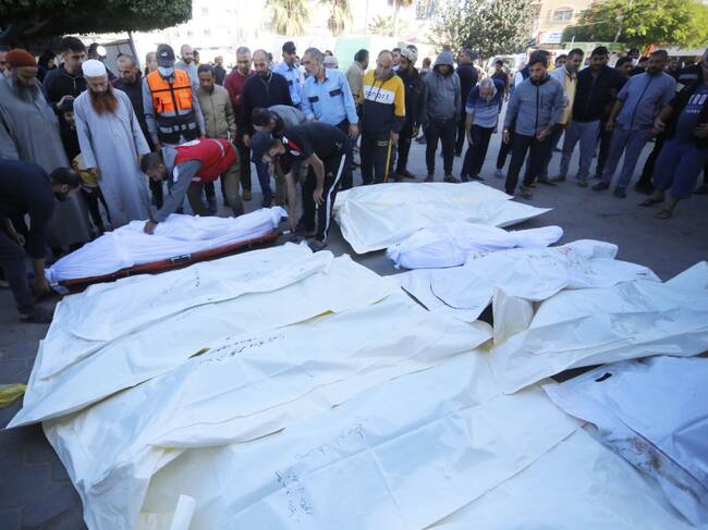 Palestinos asesinados por fuerzas de Israel en campo de refugiados en Gaza