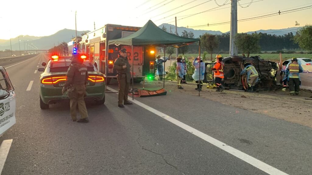 Accidente Acceso Sur