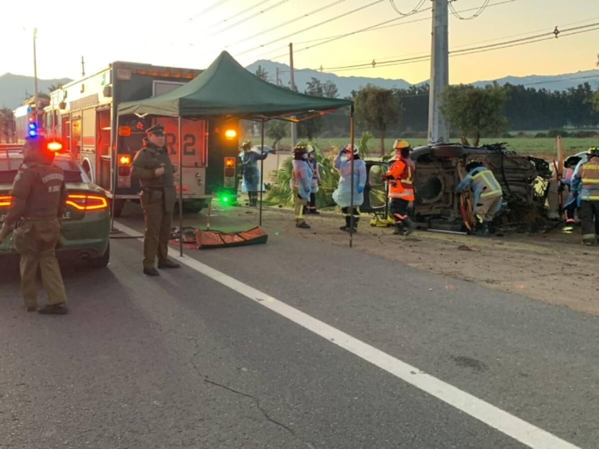 Dos muertos deja grave accidente de tránsito registrado en Acceso Sur