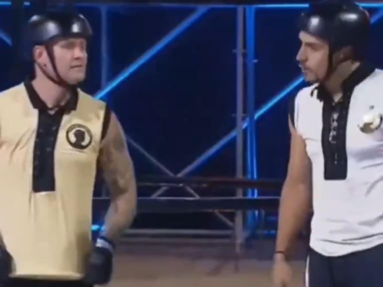 ¡Agotadora final! Así terminó la extenuante prueba entre Pangal Andrade y Pancho Rodríguez en Ganar o Servir