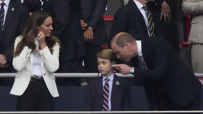 Príncipe Guillermo, Catalina y su hijo George | Getty Images