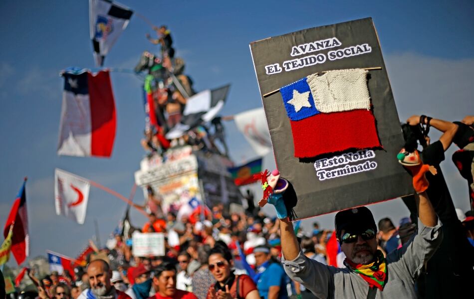 Agencia UNO | Imagen de archivo de las protestas en el marco del estallido social