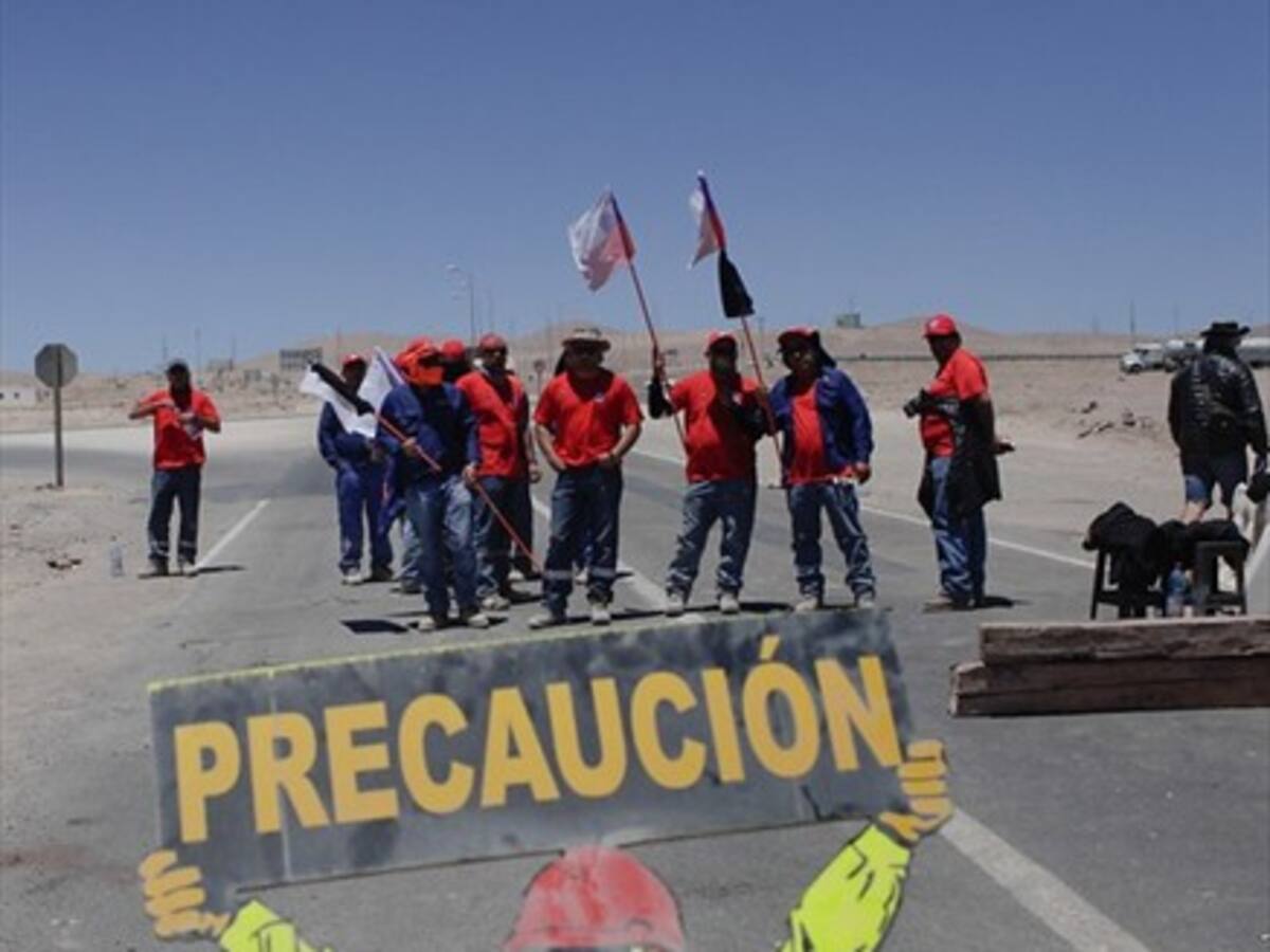 Gobierno «lamenta» extensión de huelga legal de trabajadores de Minera Escondida