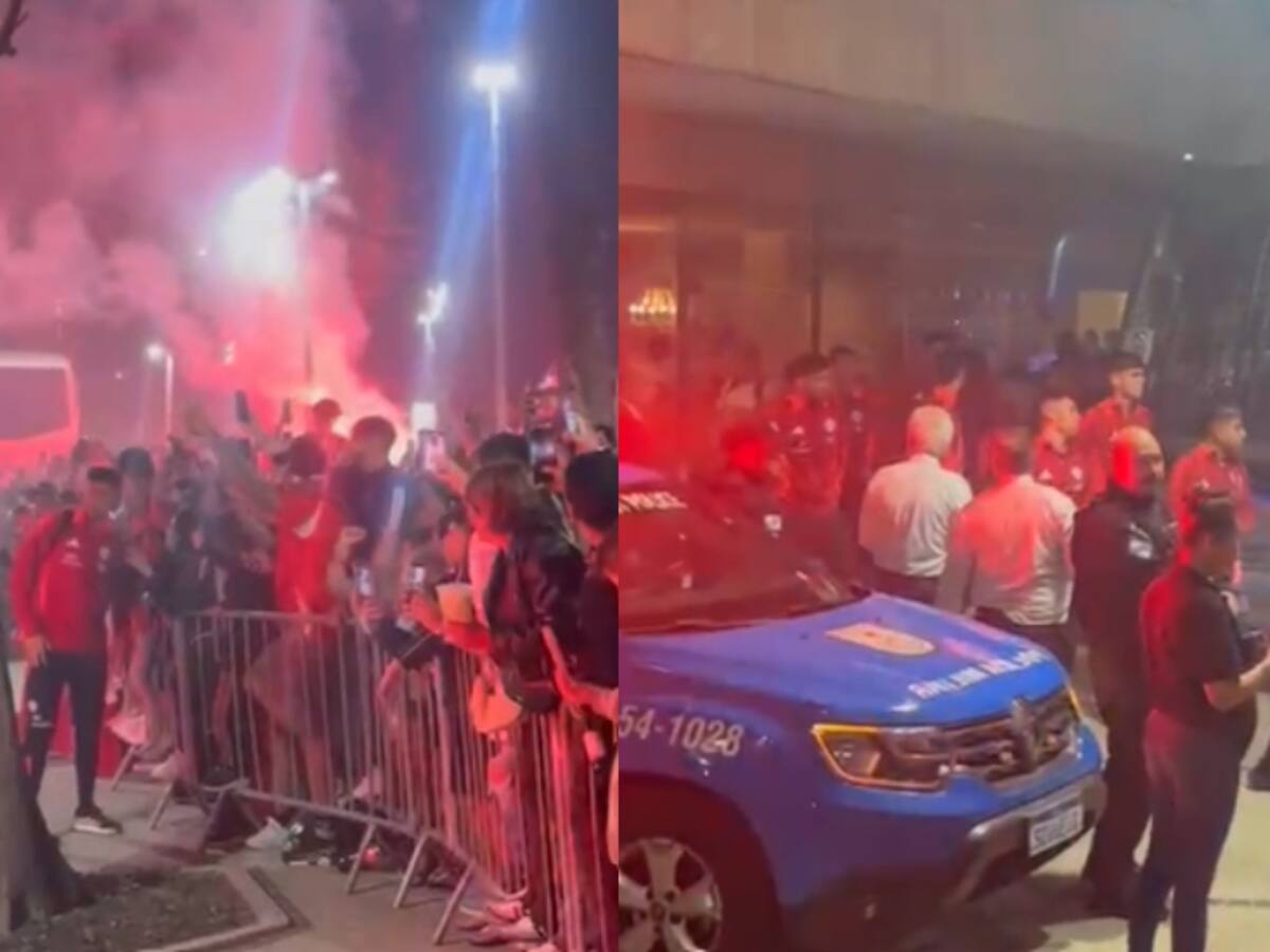 A pesar de estar eliminados: la multitudinaria llegada de chilenos a Rio de Janeiro para alentar a La Roja contra Brasil