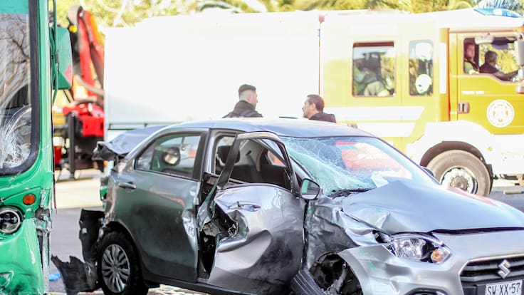 Estos son los cruces con más accidentes de tránsito en la región Metropolitana según Conaset