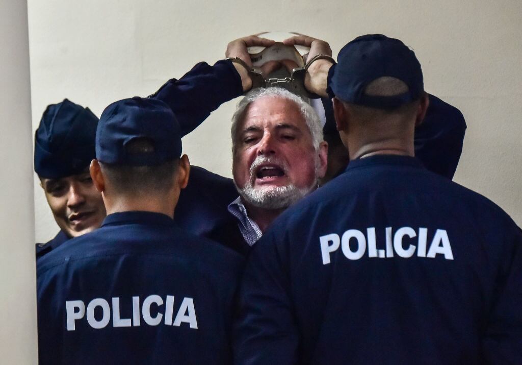 El expresidente panameño Ricardo Martinelli detenido durante 2018