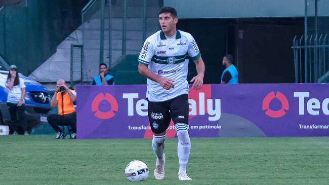 Estreno prometedor: Benjamín Kuscevic tuvo debut y titularidad inmediata con Coritiba en el fútbol brasileño