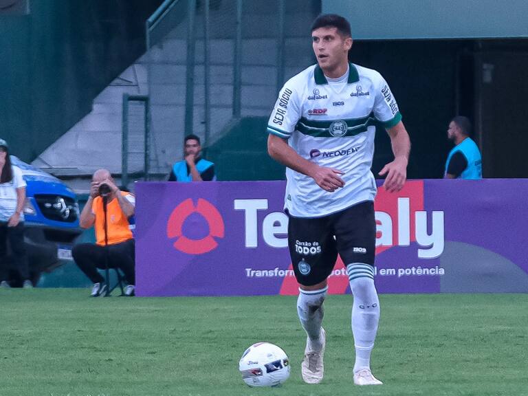 Estreno prometedor: Benjamín Kuscevic tuvo debut y titularidad inmediata con Coritiba en el fútbol brasileño