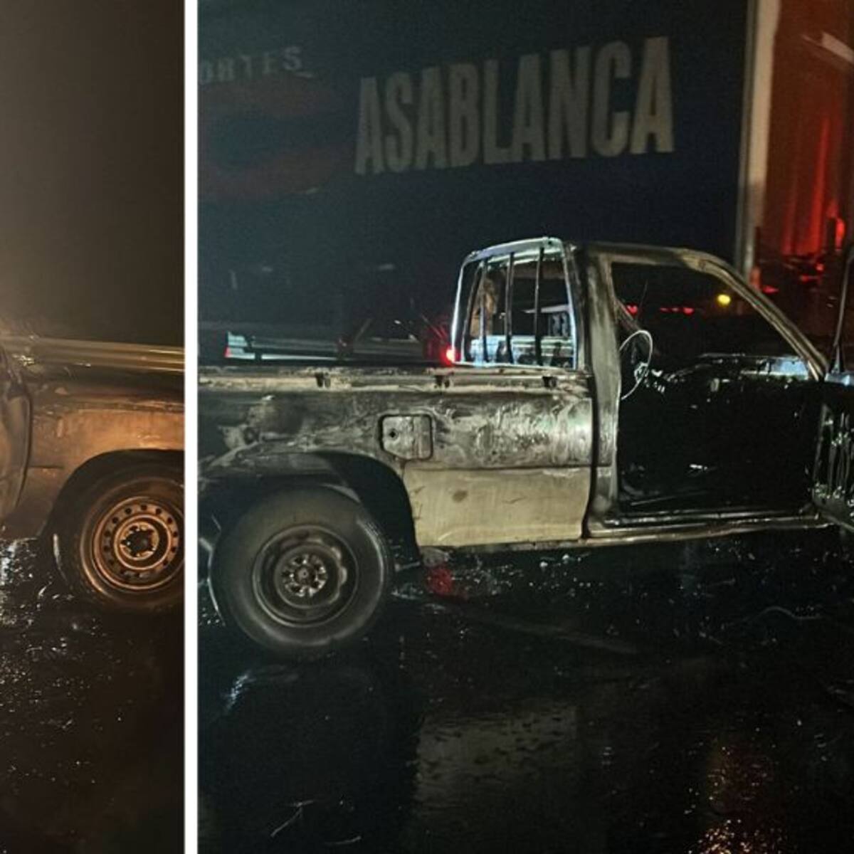 Atentado en Ercilla: dos conductores de camiones son atacados con escopetas mientras desconocidos queman camioneta en Ruta 5 Sur