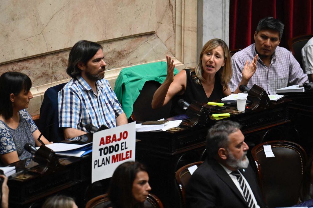 La oposición en Argentina llama a rechazar la llamada Ley Ómnibus del gobierno de ultraderecha que lidera Javier Milei.