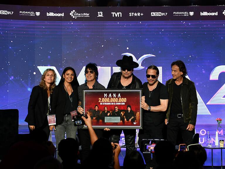 Agencia Uno | Conferencia de prensa de Maná por el Festival de Viña 2024