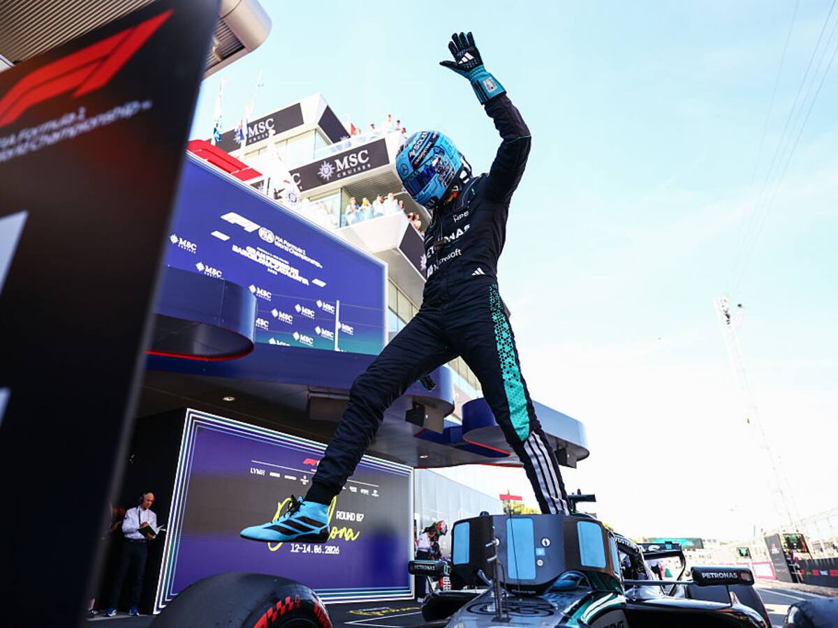¡Por milésimas! George Russell le arrebata una pole histórica a Lewis Hamilton en un final de locos en Cataluña por la F1