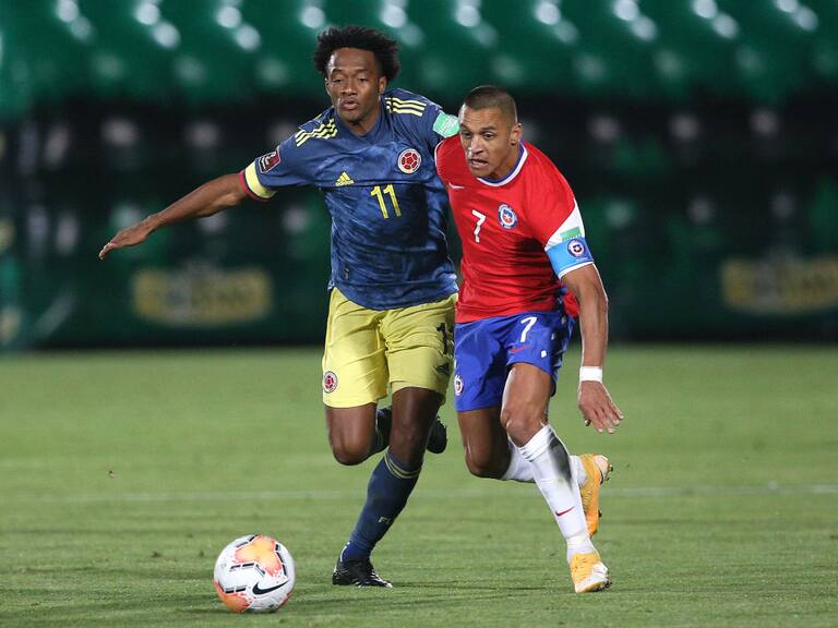 RESUMEN | Chile no pudo ante Colombia y terminó cediendo un 2-2 en el Estadio Nacional