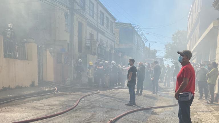 Incendio Valparaíso Playa Ancha