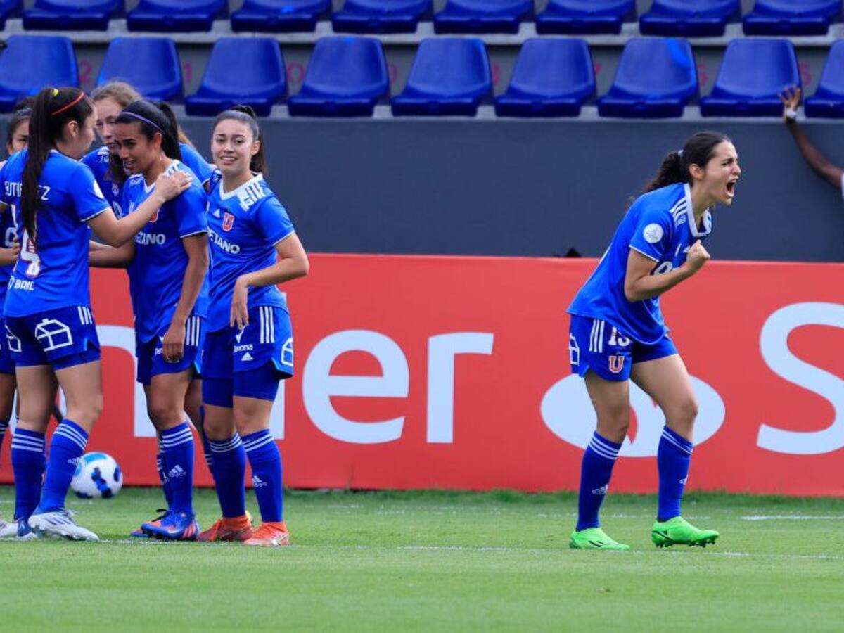 La U goleó a Libertad-Limpeño y clasificó a la siguiente fase de Copa Libertadores Femenina