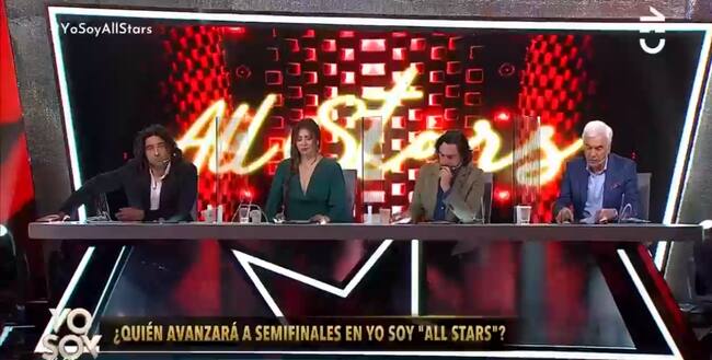 Eliminado en semifinales de Yo Soy dedicó íntimas palabras a jurado: Te quiero mucho