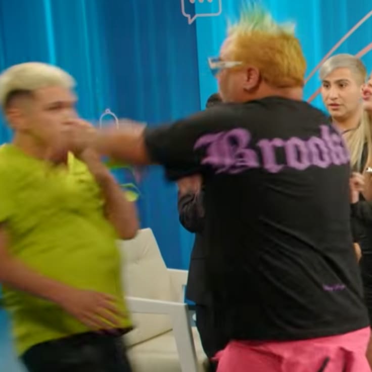 Programa chileno termina entre golpes y garabatos: “Te voy a sacar la con....”