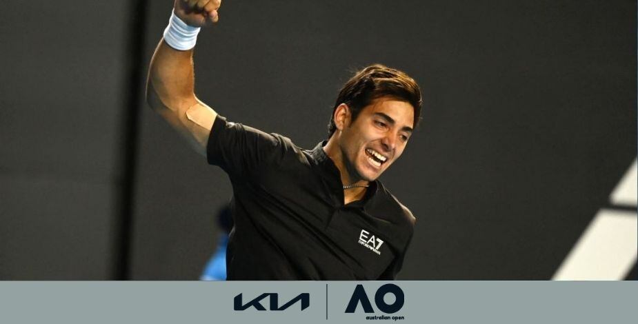 Cristian Garin va por más en el Abierto de Australia: "Si estoy bien puedo jugar de igual a igual con cualquiera"
