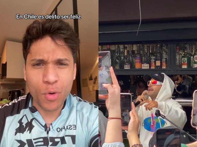 “Y qué andai weand...acá”: Venezolano dice que en Chile “ser feliz es un delito” tras clausura de café donde cantó Feid