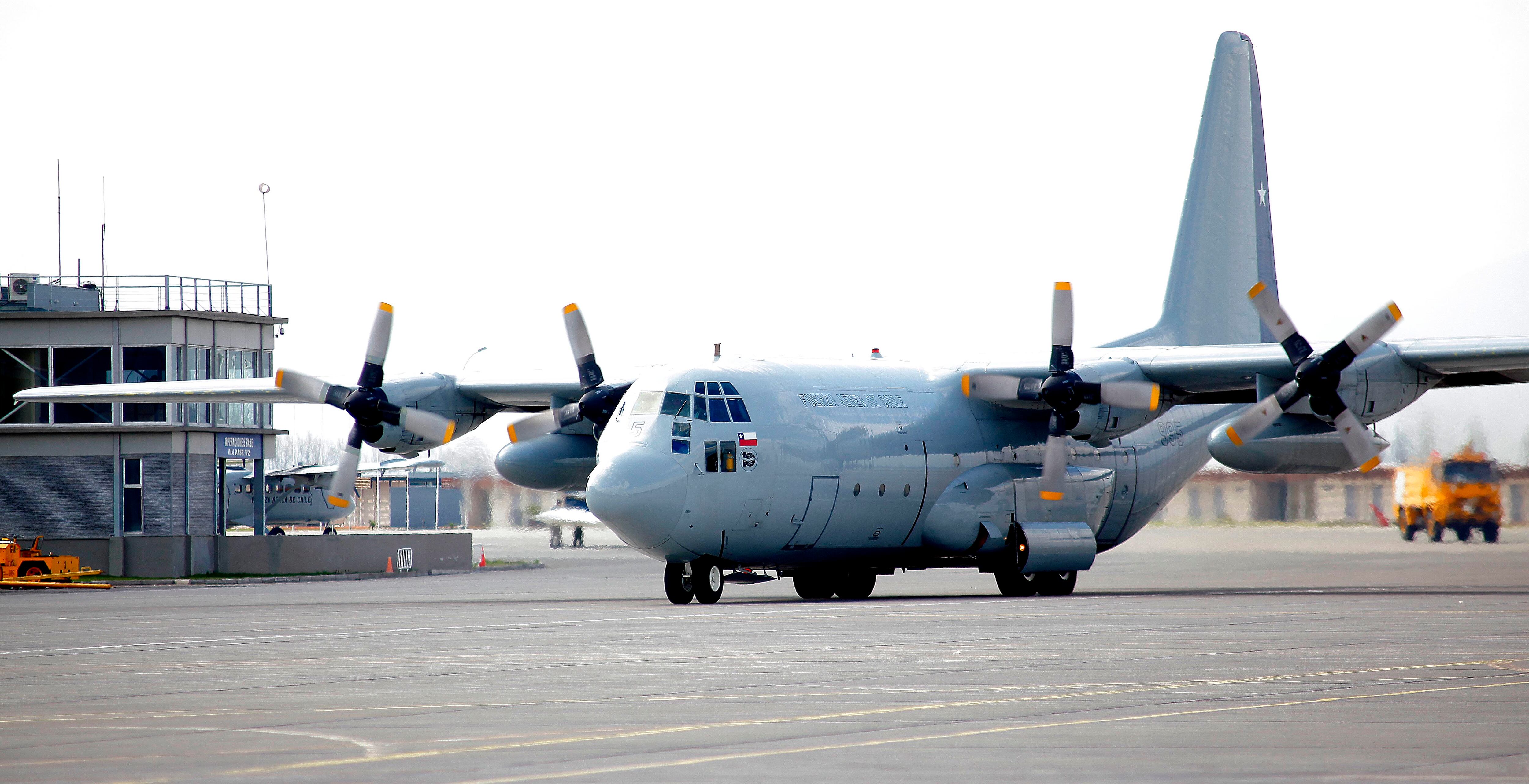 Hércules C-130 de la FACh