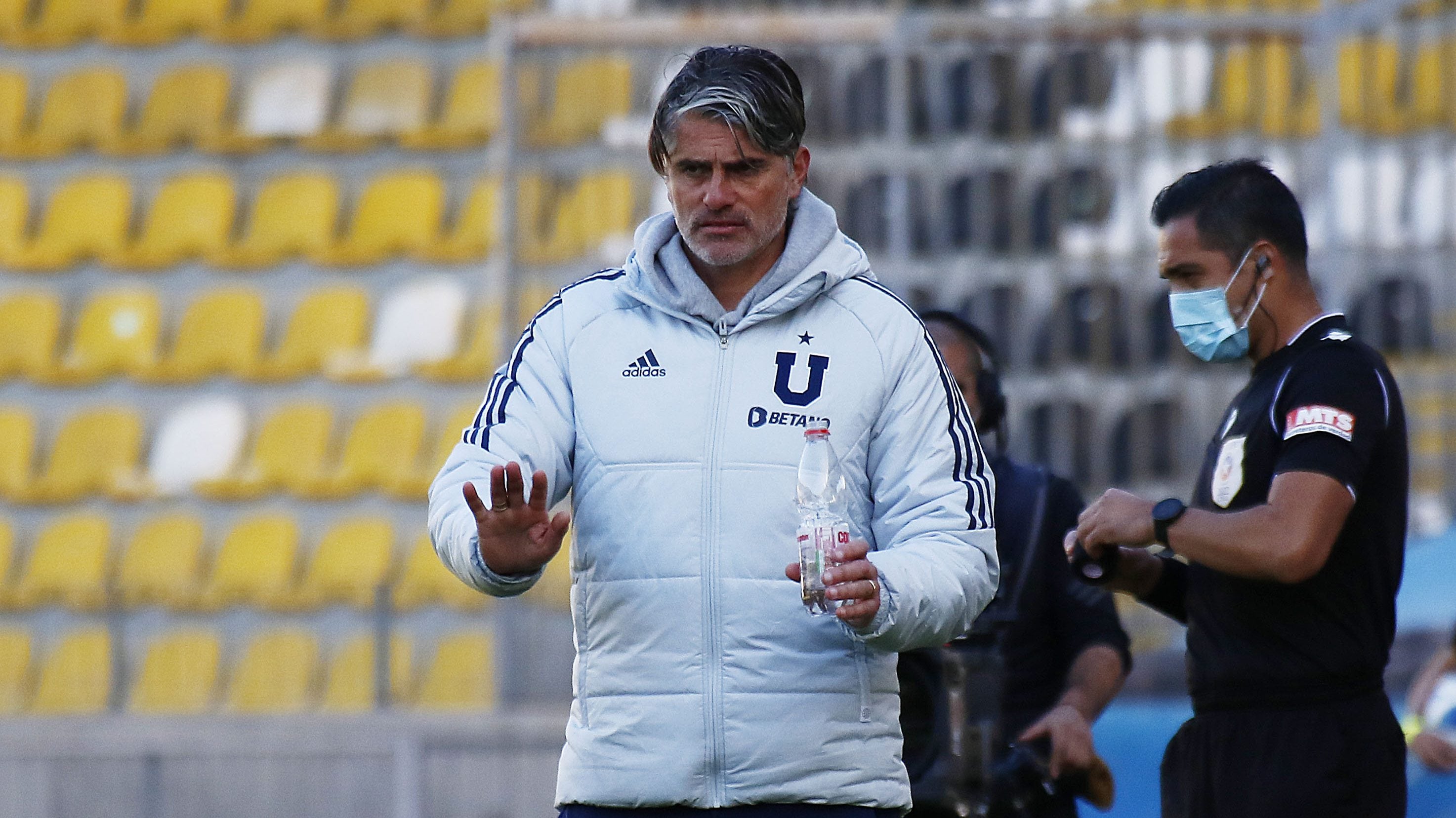Diego López reconoce la compleja situación de la U con el descenso