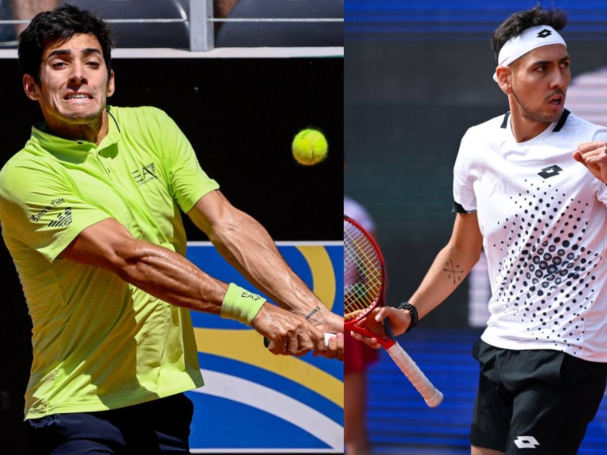 Cristian Garin y Alejandro Tabilo ya saben sus rivales para el debut en Roland Garros
