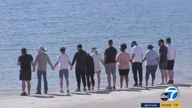 Cast de Glee en el Lago Piru