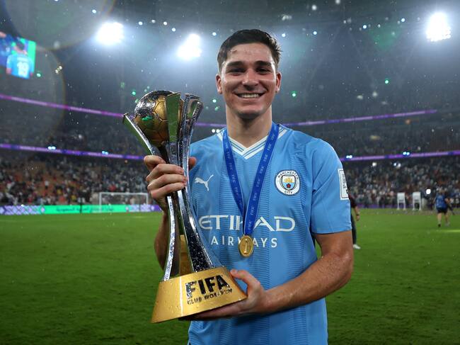 Julián Álvarez es el nuevo campeón del mundo de clubes | Getty Images
