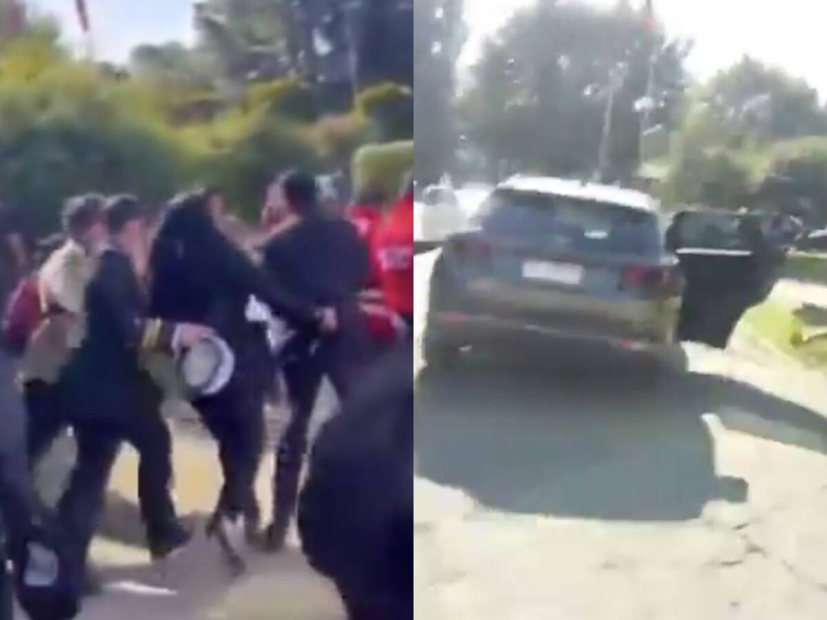 Entre empujones e insultos: así fue el momento exacto en que agreden a la ministra de Ciencia en Valdivia