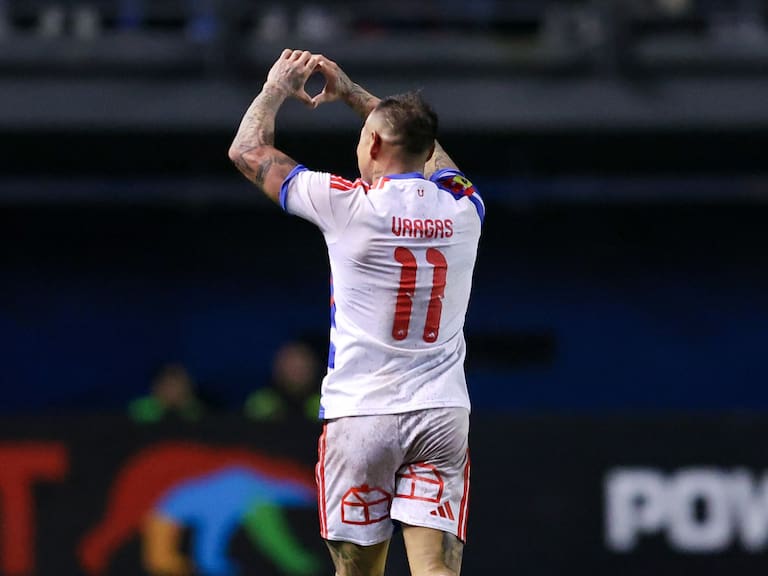 Eduardo Vargas, delantero de la Universidad de Chile