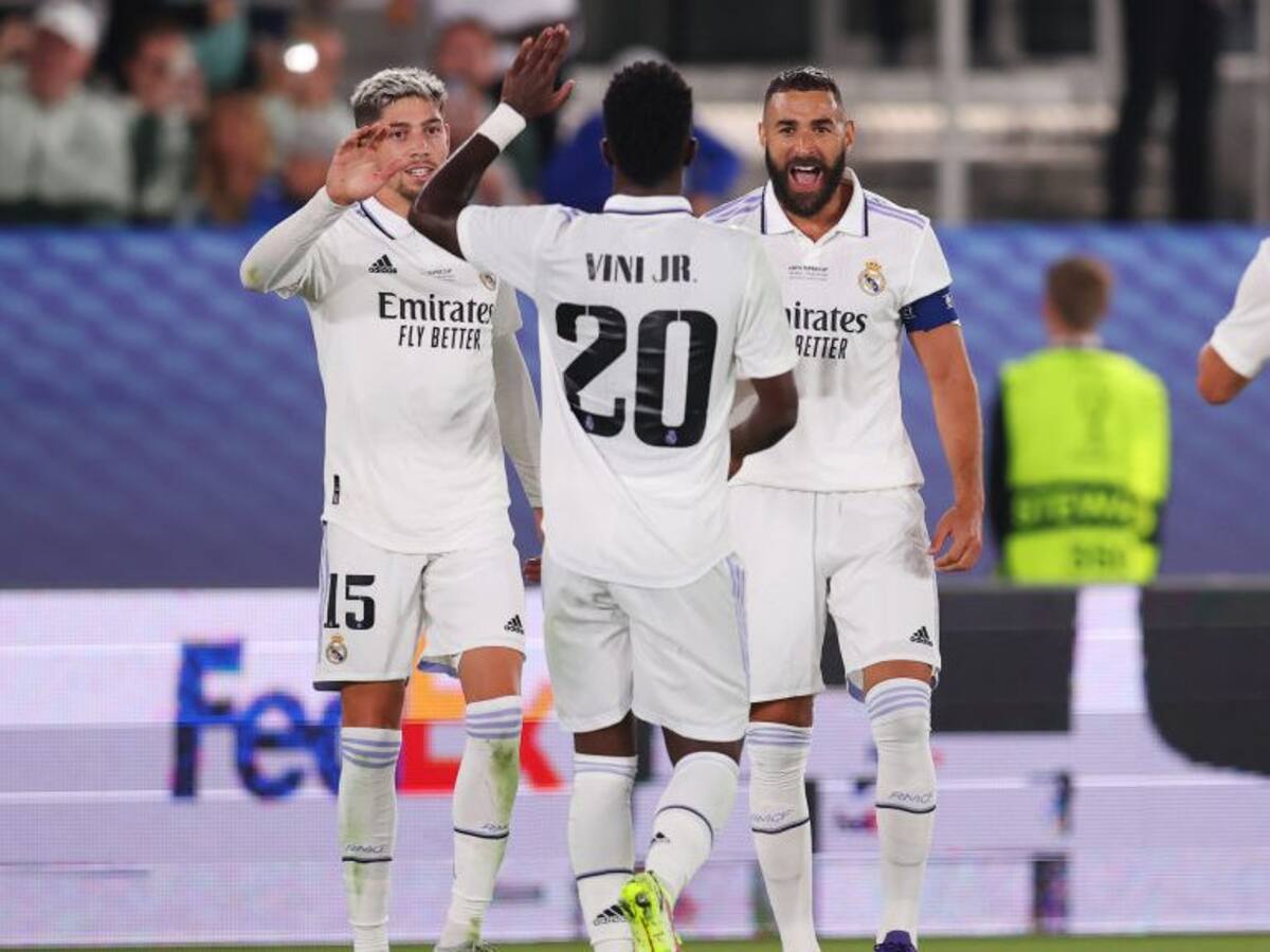 El rey de Europa: Real Madrid derrotó al Eintracht Frankfurt y se quedó con la Supercopa de Europa