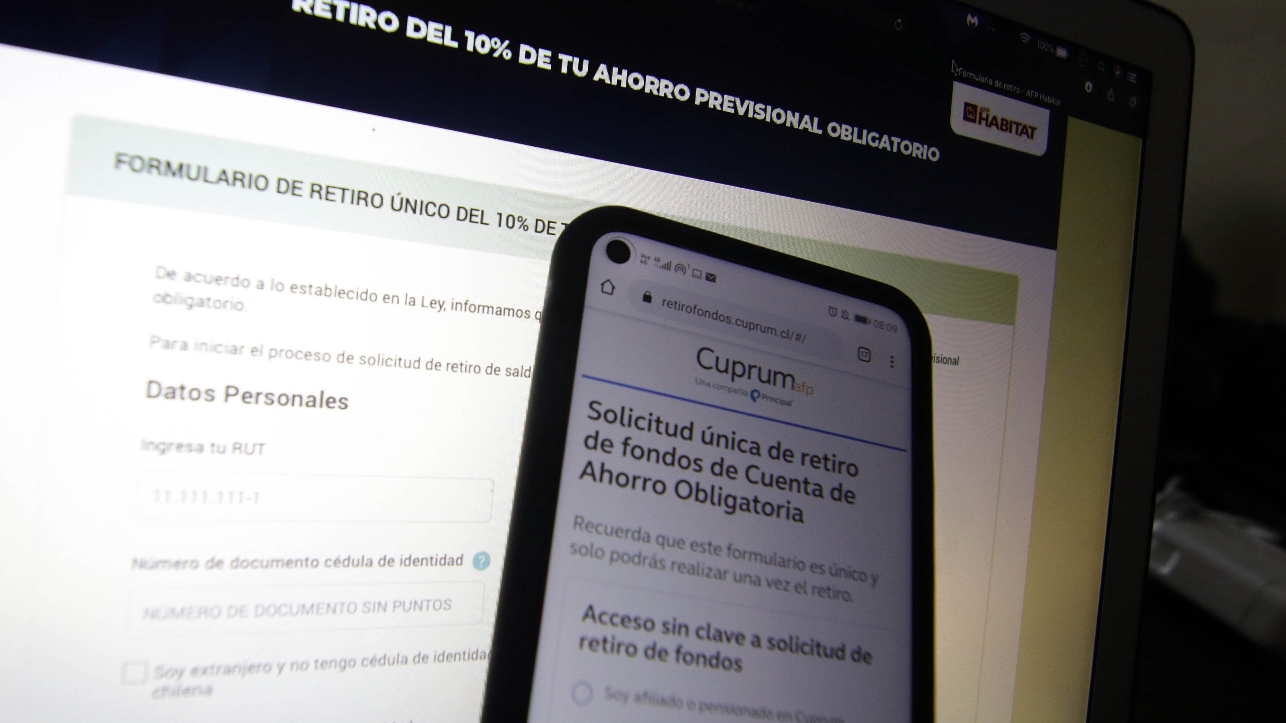 tercer retiro de fondos de las AFP